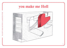 Load image into Gallery viewer, Architecture Valentine's Day Cards - Set of 6 assorted