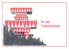 Load image into Gallery viewer, Architecture Valentine's Day Cards - Set of 6 assorted