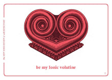 Load image into Gallery viewer, Architecture Valentine's Day Cards - Set of 6 assorted