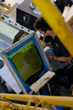 Load image into Gallery viewer, “Piranesi on Broadway” hand-printed T-shirt
