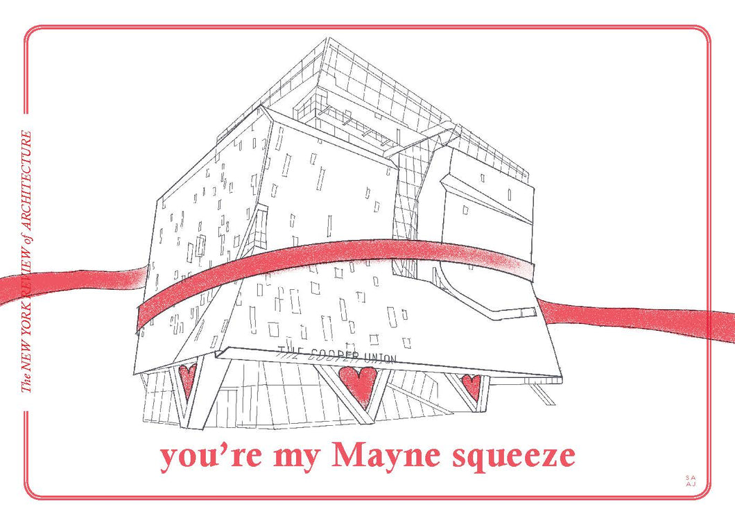 Architecture Valentine's Day Cards - Complete set of 12