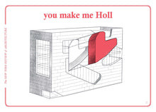 Load image into Gallery viewer, Architecture Valentine&#39;s Day Cards - Set of 6 assorted
