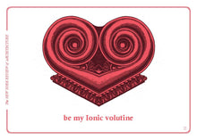 Load image into Gallery viewer, Architecture Valentine&#39;s Day Cards - Complete set of 12

